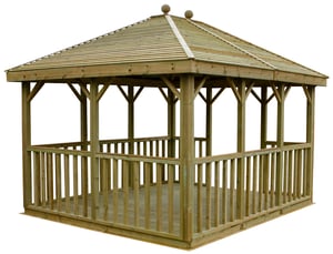 12ft x 10ft Hanbury with hipped roof